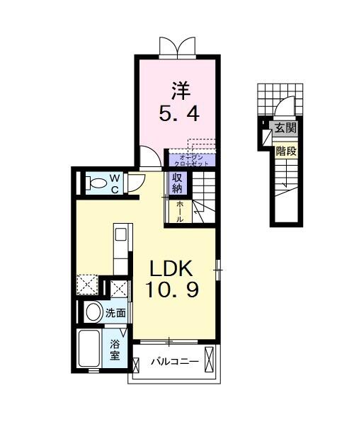 ベルフレージュＥ ２０２ 1LDK 越谷市の貸アパートの物件情報｜賃貸(アパート・マンション・一戸建て)｜越谷 の不動産ならピタットハウス新越谷七左店！：675e253b990e330f52b6b287