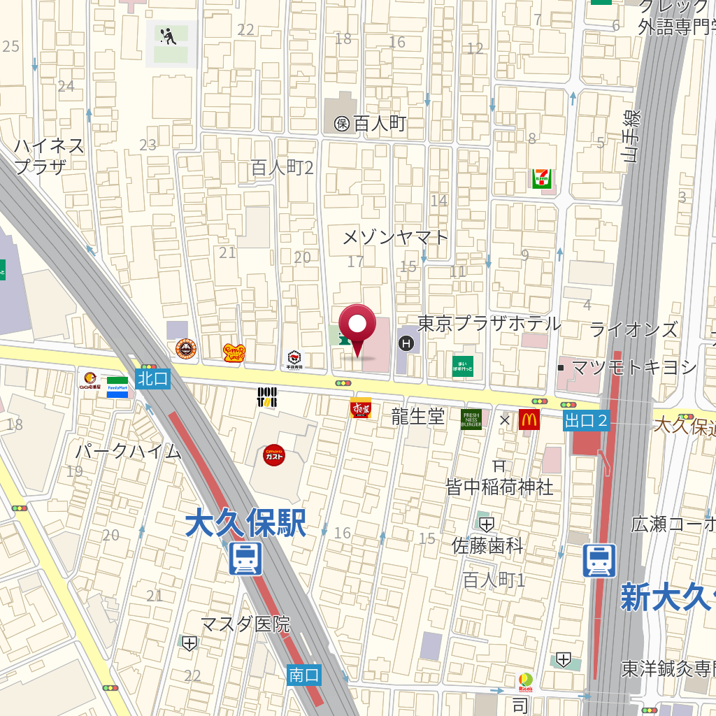 宝島２４大久保店 の地図、住所、電話番号 -