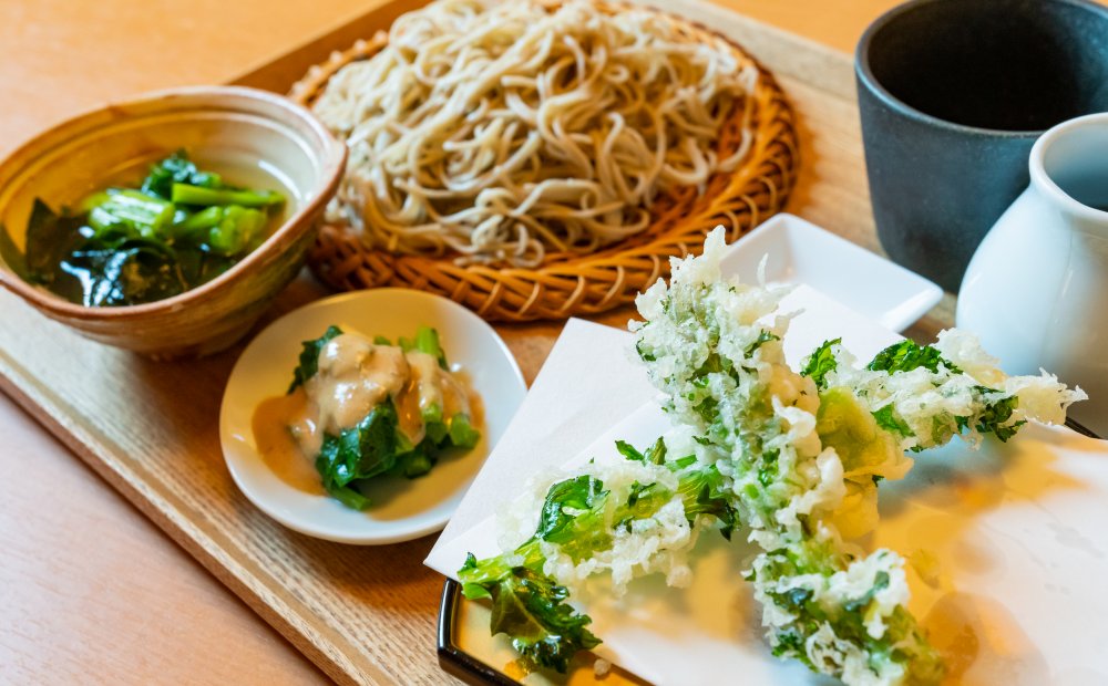 つれづれ蕎麦 あきる野 「いぐさ」 軍鶏丼合わせ