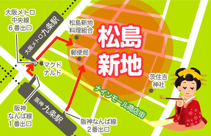 5ページ目）「メイン通りのレベルは飛田新地に引けをとらない」インバウンドも熱い視線…大阪・松島新地徹底ガイド | FRIDAYデジタル