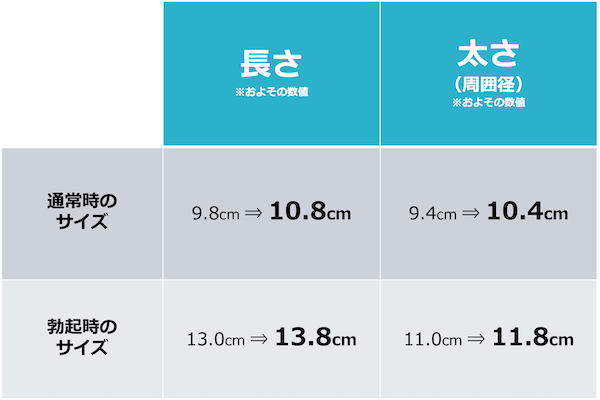 でかいちんこの基準とは？日本人平均や大きくする方法を解説 |【公式】ユナイテッドクリニック