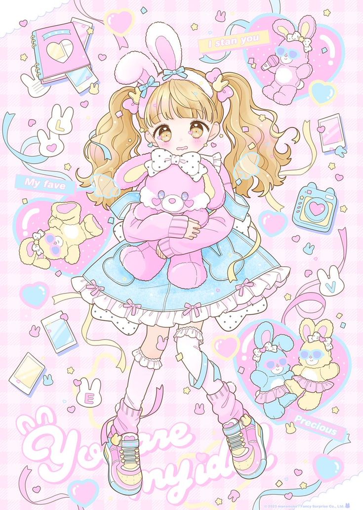 まなもこ | エスくん.ᐟ.ᐟ🩵🦄👑 背景を描かなければ…らくがきが、はやい！ちいちゃいのも描き足した ܸ>