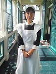 声優 井上喜久子、今年もメイド服 |