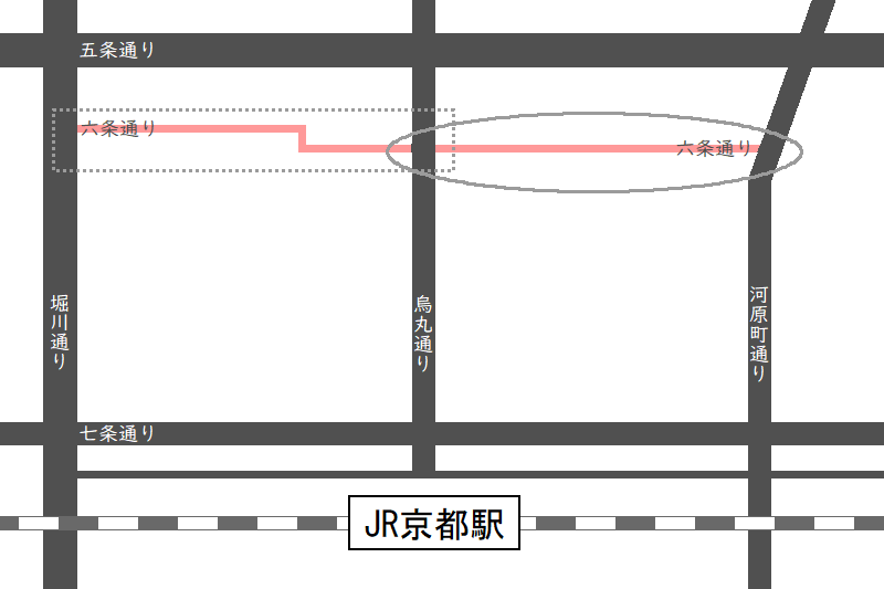 六条駅がない理由 | NFWSLのブログみたいな日記だよ