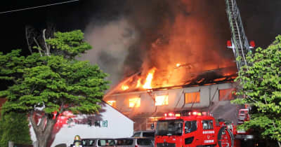 知っている家だったので…」製材所の作業場が全焼する火事 住宅など7棟に延焼【新潟・新発田市】 |