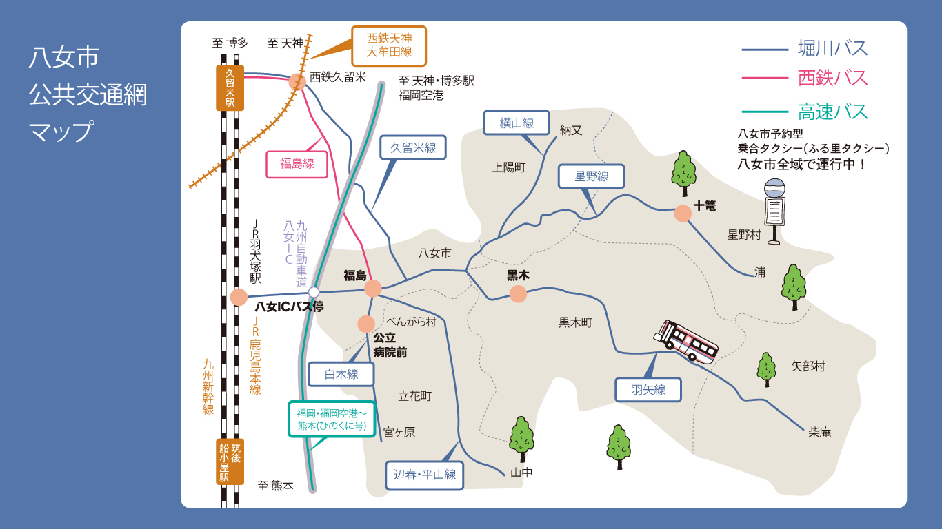 羽犬塚駅周辺循環バスの実証運行について|筑後市