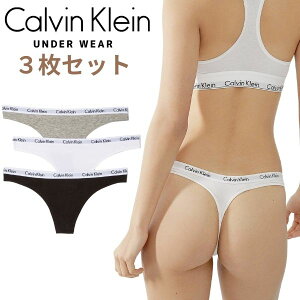 カルバンクライン Calvin Klein 3枚セット Ｔバック