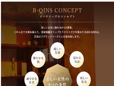 三軒茶屋・自由が丘・中目黒メンズエステ B-Qins(ビークインズ) | セラピスト