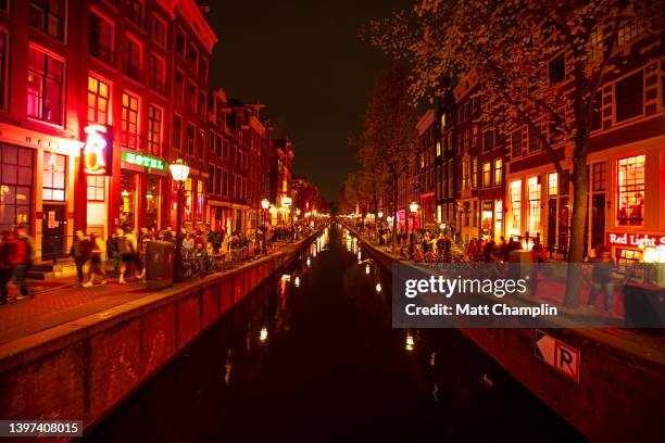 Inside Red Light District Windows