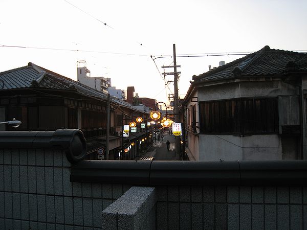 朝の飛田新地 #飛田新地 -