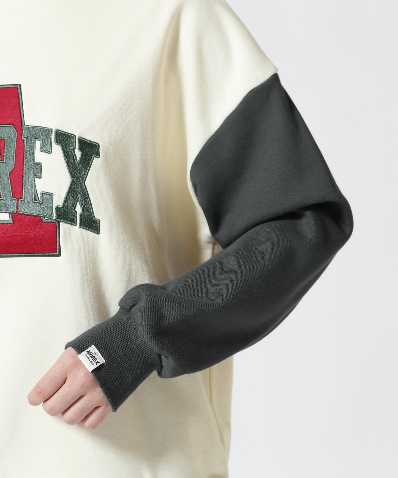 WEB&DEPOT限定》AVIREX SWEAT PULL OVER