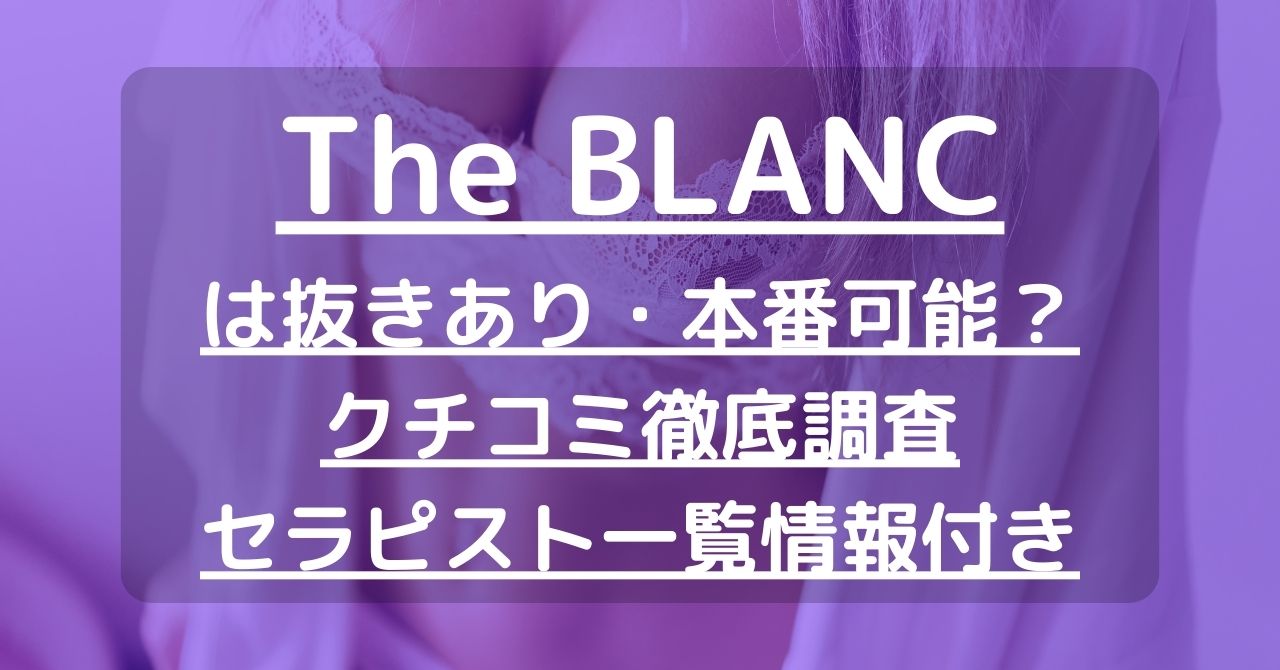 横浜・関内・海老名・伊勢佐木町・名古屋メンズエステ ザ・ブラン |