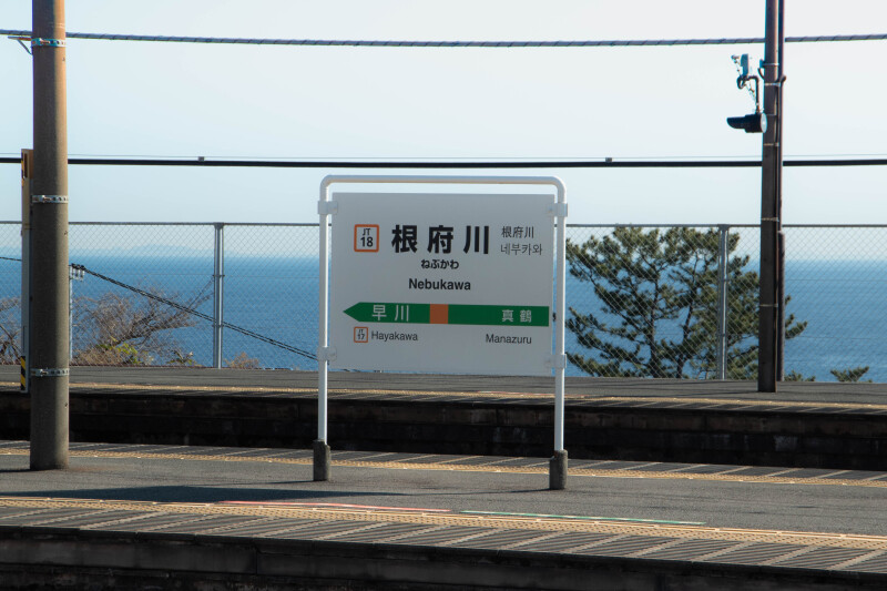 JR東海道本線 根府川駅」太平洋の大海原を眺望できる海が見える駅 | ピクスポット