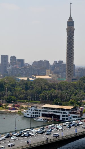 Luxor Temple pylon of Ramses