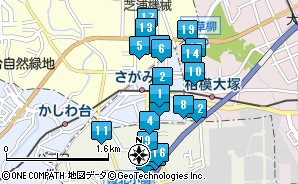 さがみ野駅 路線図・路線一覧 | レイルラボ(RailLab)