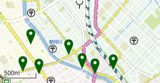 福岡県福岡市博多区千代1丁目の郵便番号 - NAVITIME