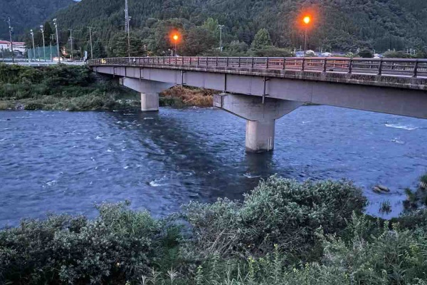 7月20日 郡上大和長良川の様子 :