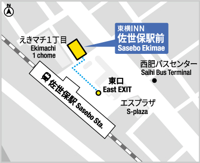 宿泊記】85.東横INN佐世保駅前 - 日本の迷い方