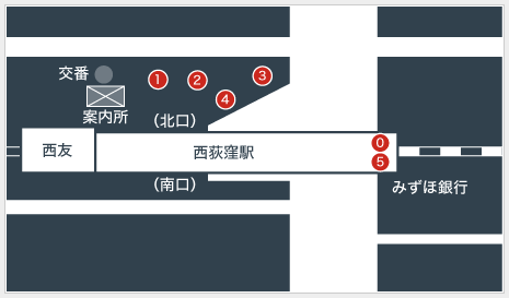 関東バス西10系統　吉祥寺駅北口から西荻窪駅北口まで　2024年11月27日