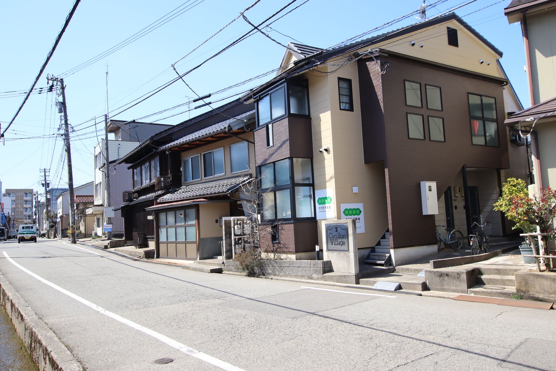 オルゴールの森 | 平地から山の展望