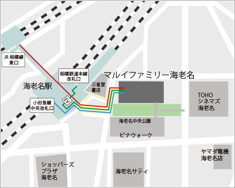 海老名駅西口特定公共施設の利用について｜海老名市公式ウェブサイト