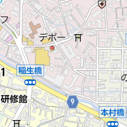 ライフ向ヶ丘遊園店駐車場（川崎市多摩区/駐車場・コインパーキング）の地図｜地図マピオン