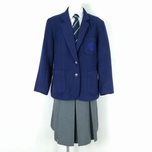 中古】神奈川県 京浜女子大学横浜高等学校 女子制服 4点