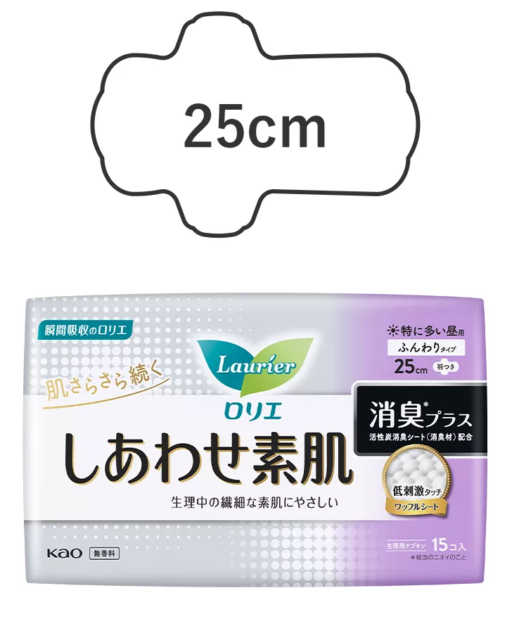 花王 ロリエしあわせ素肌超スリム40特に多い夜用羽9個 :