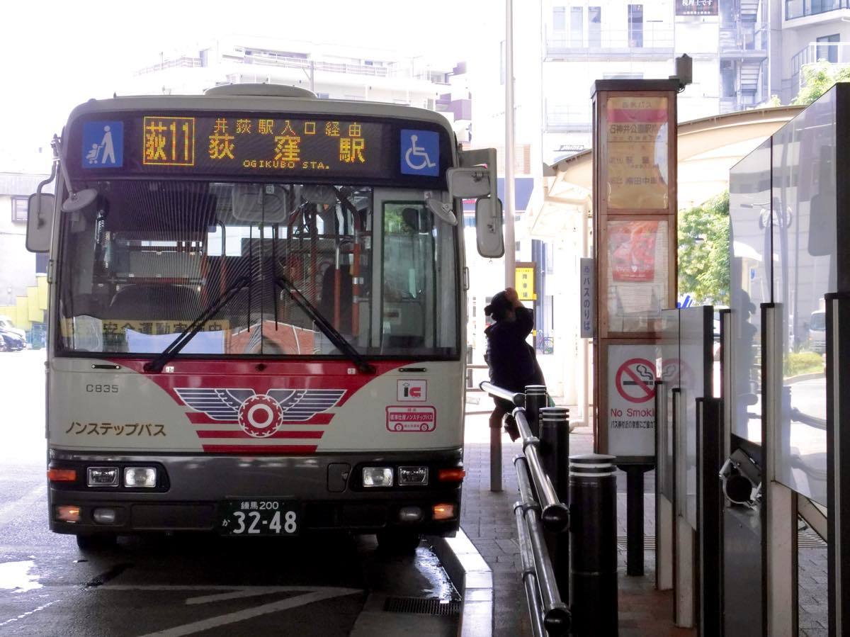 関東バス 荻窪高前