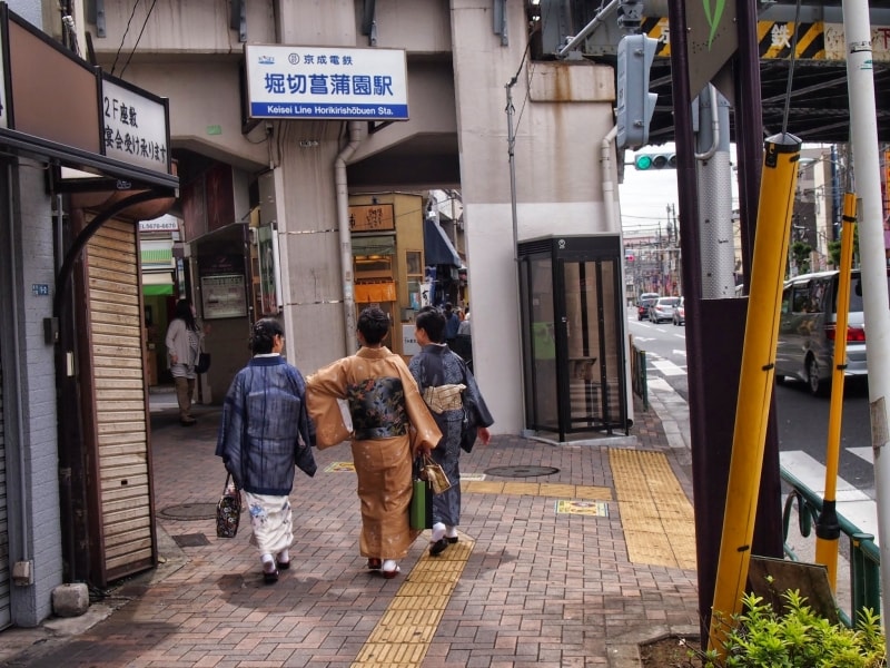 京成上野駅～青砥駅。その１１。「綾瀬川」。「堀切菖蒲園」。お花茶屋。 - おやじのつぶやき