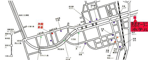 城崎温泉 泉都オータニホテル」(豊岡市-ホテル-〒669-6101)の地図/アクセス/地点情報 - NAVITIME