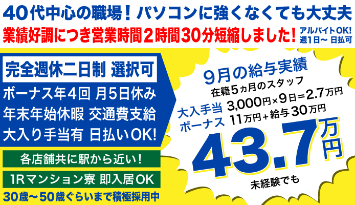 あるてまぎあ｜梅田のセクキャバ風俗男性求人【俺の風】