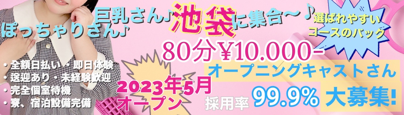 池袋のぽちゃ系・デブ専求人(高収入バイト)｜口コミ風俗情報局