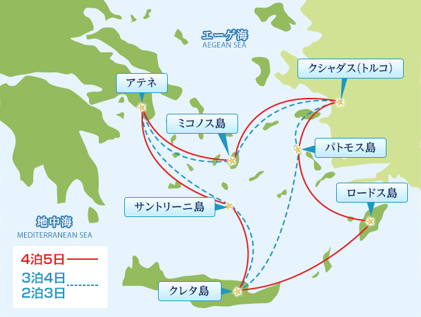 エーゲ海航海日誌2 夕焼けの火山島サントリーニ島 旅人ゴリラの生存報告ギリシャ編♯2｜ゴリ