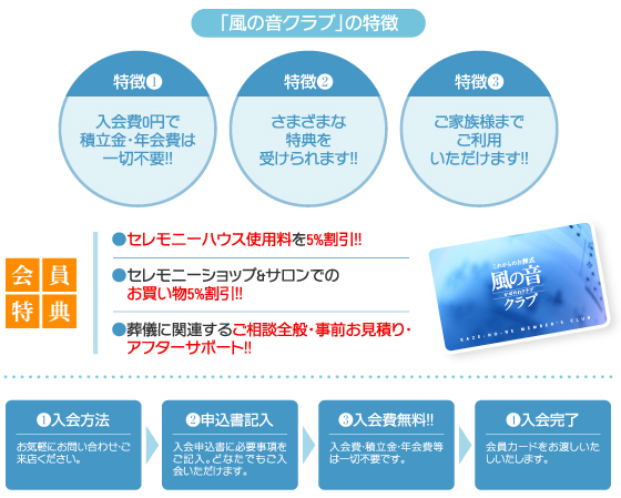 これからのお葬式｜風の音 法要プランのご案内