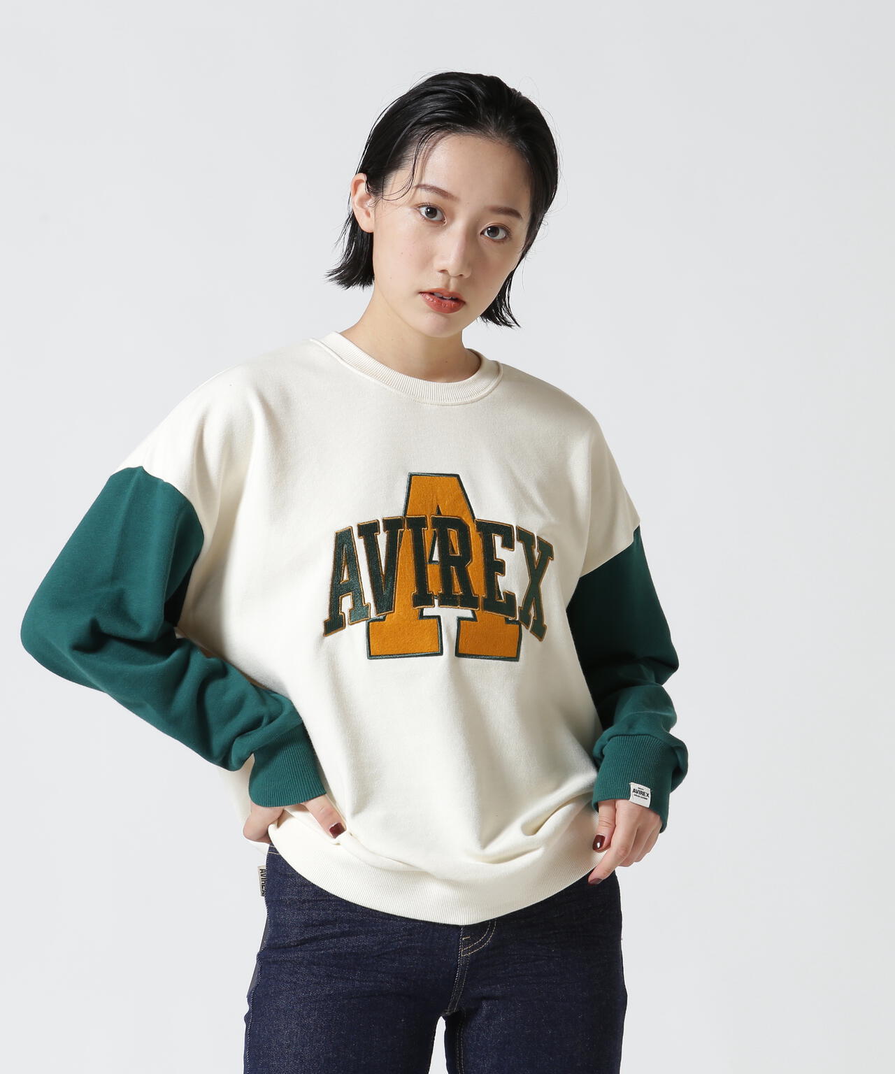 C/LOGO WAPPEN SWEAT PULLOVER/ロゴワッペンスウェットプルオーバー |