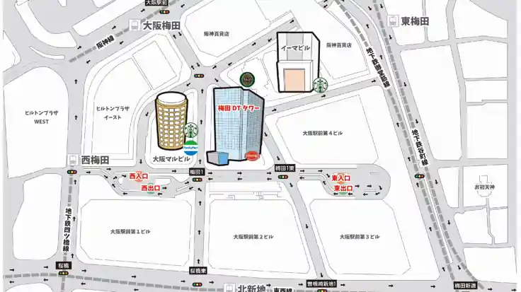 大阪府 大阪市北区・梅田・大阪駅・グランフロント HOTEL MYTH BB(ホテル